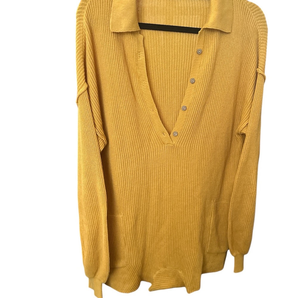 Free People Beach Picnic Sweater Romper - Picture 3 of 5